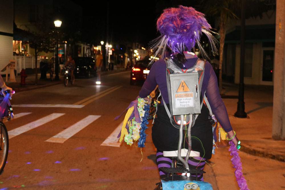 Zombie Bike Ride 2018 photo - Duval Street, Key West
